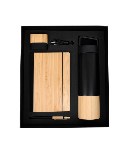 GS047 - Bamboo Black Corporate Gift Box